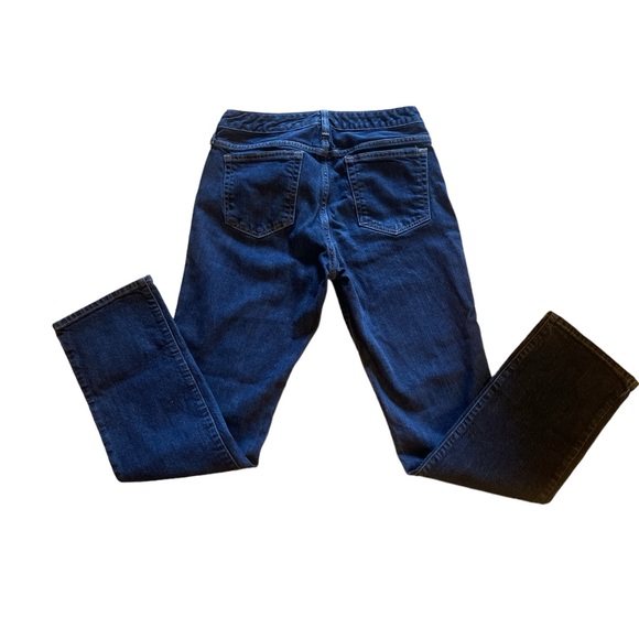 Eddie Bauer Sz:8 Curvey Slim Straight Blue Jeans - Picture 5 of 13